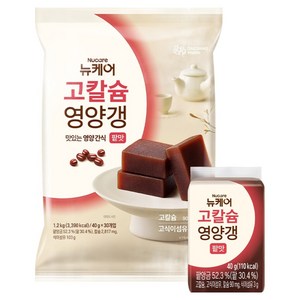 뉴케어 정품 고칼슘 영양갱, 40g, 1개