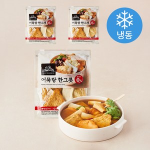 고래사어묵 어묵탕 한그릇 (냉동), 200g, 3개