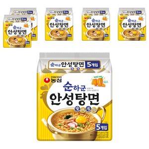 안성탕면 순하군 125g, 30개