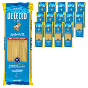 데체코 스파게티, 1kg, 15개
