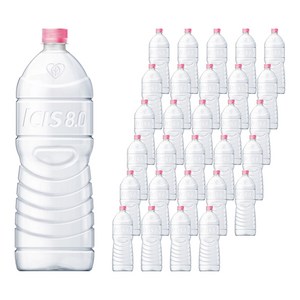 아이시스 8.0 무라벨 ECO, 2L, 36개
