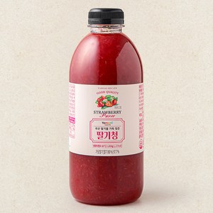 탐사 딸기청, 1.02kg, 1개