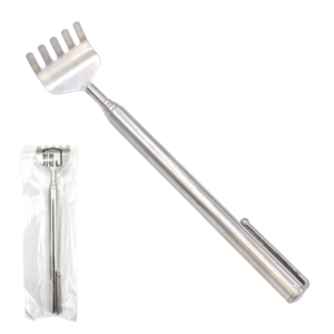 밝은리빙 5단 접이식 휴대용 스테인리스 효자손, 1개