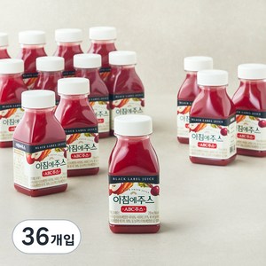 아침에주스 ABC 주스, 210ml, 36개입