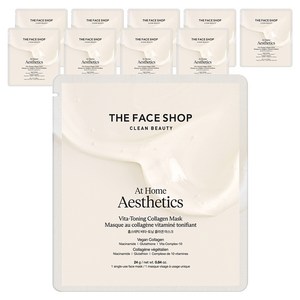 더페이스샵 홈스테틱 비타 토닝 콜라겐 마스크 24g, 1개입, 10개