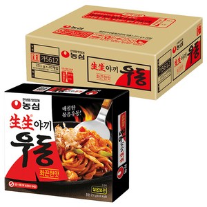 생생우동 야끼우동 화끈한맛 251g, 20개, (1개입 X 20팩 X 1박스)