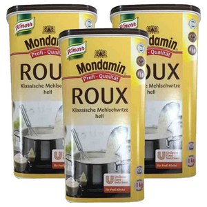 크노르 몬다민 루 화이트 가공분말, 1kg, 3개