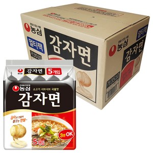 농심 감자면 117g, 40개, (5개입 X 8팩 X 1박스)