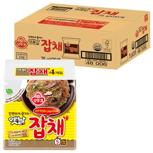오뚜기옛날 잡채 75g 멀티, 32개, (4개입 X 8팩 X 1박스)