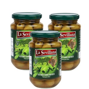 라세빌라나 그린 올리브, 370g, 3개