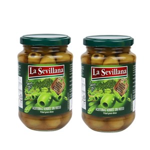 라세빌라나 그린 올리브, 370g, 2개