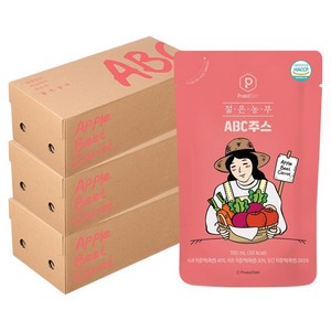 푸릇담 젊은농부 ABC주스, 100ml, 90개