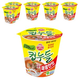 오뚜기 컵누들 매콤한맛 37.8g, 6개