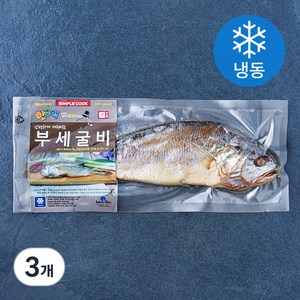 한주먹 간편하게 데워먹는 부세굴비 특대 (냉동), 200g, 3개