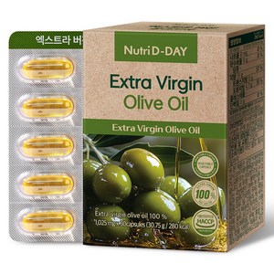 뉴트리디데이 엑스트라 버진 올리브유 30.75g, 30정, 1개