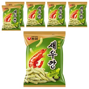 새우깡 와사비, 70g, 6개