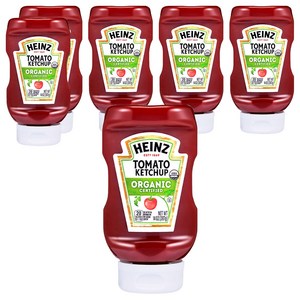 하인즈 유기농 토마토 케찹, 397g, 6개