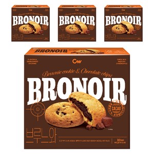 청우식품 브루느와, 165g, 4개