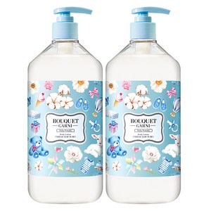 부케가르니 바디로션 베이비파우더, 1L, 2개