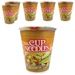 컵누들 씨푸드 커리맛 71g, 6개