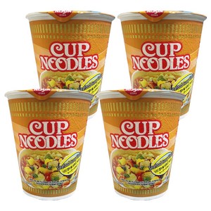 컵누들 씨푸드 커리맛 71g, 4개