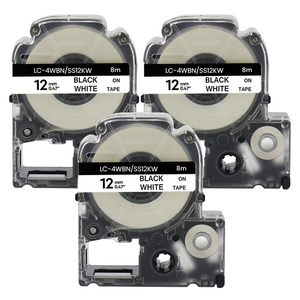 모더너리 라벨테이프 카트리지 12mm 3p