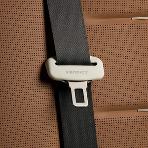 벤딕트 안전벨트클립 커버, 그레이, 2개