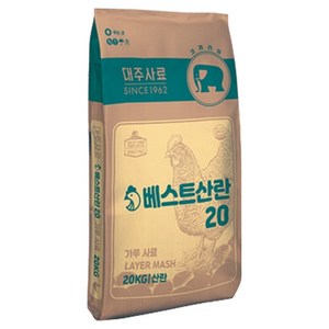 대주 베스트 산란 사료, 20kg, 1개
