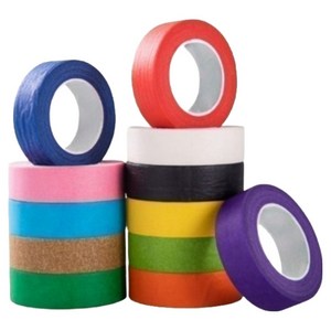 디자인 종이 마스킹 테이프 12종 세트 15mm x 13m, 혼합색상, 1세트