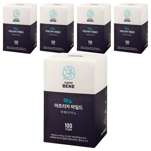 카페베네 마노 아프리카 마일드 원두커피스틱