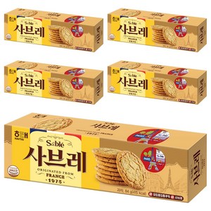 해태제과 사브레, 84g, 5개