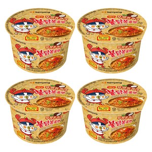 불닭볶음면 푸팟퐁커리 큰컵라면 105g