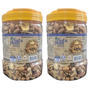 웰넛 너츠하임 믹스넛 블루, 1kg, 2개