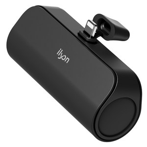 일리온 파스텔 도킹형 휴대용 미니 보조배터리 5000mAh 애플8핀