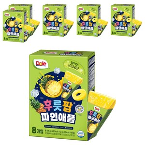 돌 후룻팝 파인애플 8p, 62ml, 6개