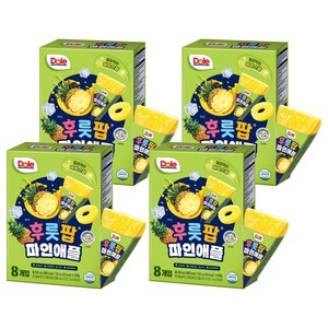 돌 후룻팝 파인애플 8p, 62ml, 4개