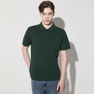 게스 남성용 피케 카라 면 반팔 티셔츠 MP2K9471