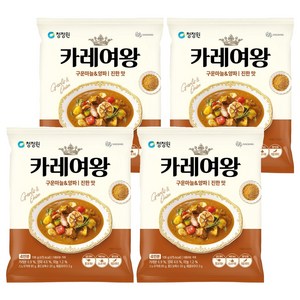 카레여왕 구운마늘&양파 분말카레, 108g, 4개