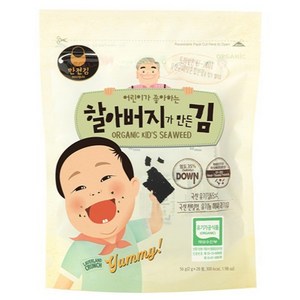 만전김 유기가공식품 인증 할아버지가 만든 김, 56g, 1개