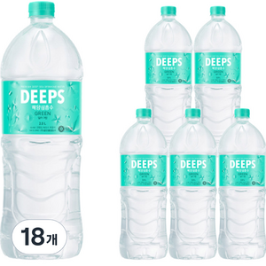 딥스 해양심층수 그린, 2L, 18개