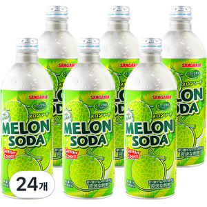 산가리아 멜론소다, 500ml, 24개
