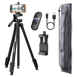 셀루미 최장 158cm 스마트폰 DSLR 삼각대 세트