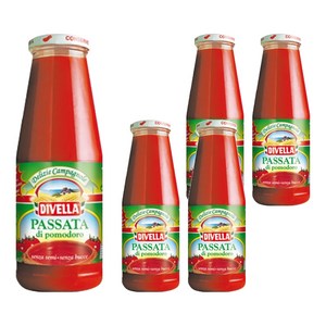 디벨라 토마토 퓨레, 680g, 5개