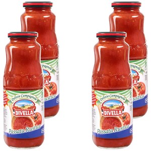 디벨라 토마토퓨레 루스티카, 680g, 4개
