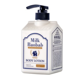 비오클라쎄 밀크바오밥 패밀리 바디로션 무향, 500ml, 1개