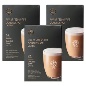 커피빈 더블샷 라떼 커피믹스