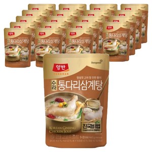 양반 수라 통다리 삼계탕, 460g, 20개