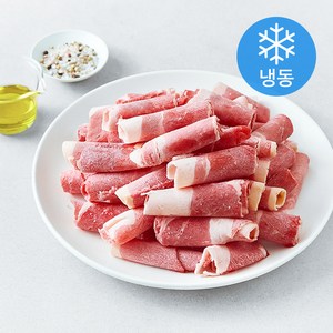 호주산 샤브샤브용 소고기 (냉동), 1kg, 1개
