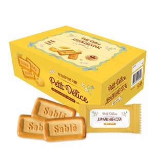 쁘띠델리스 사브레 버터쿠키, 800g, 1개