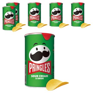 프링글스 사워크림 앤 어니언, 53g, 6개